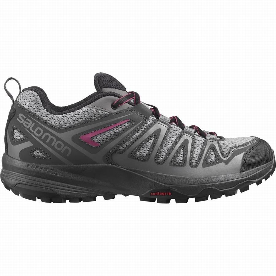 Salomon X Crest Turisticka Obuv Damske Tmavo Siva |CEP8785NB|